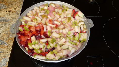 сливово-грушевое варенье