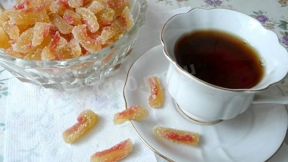 Рецепт Цукаты из арбузных корок