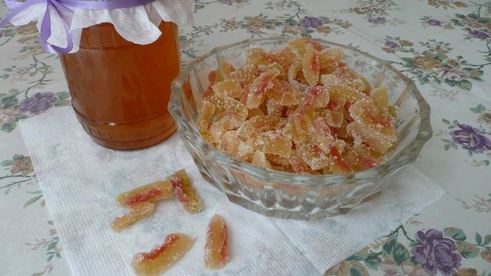 цукаты из арбузных корок