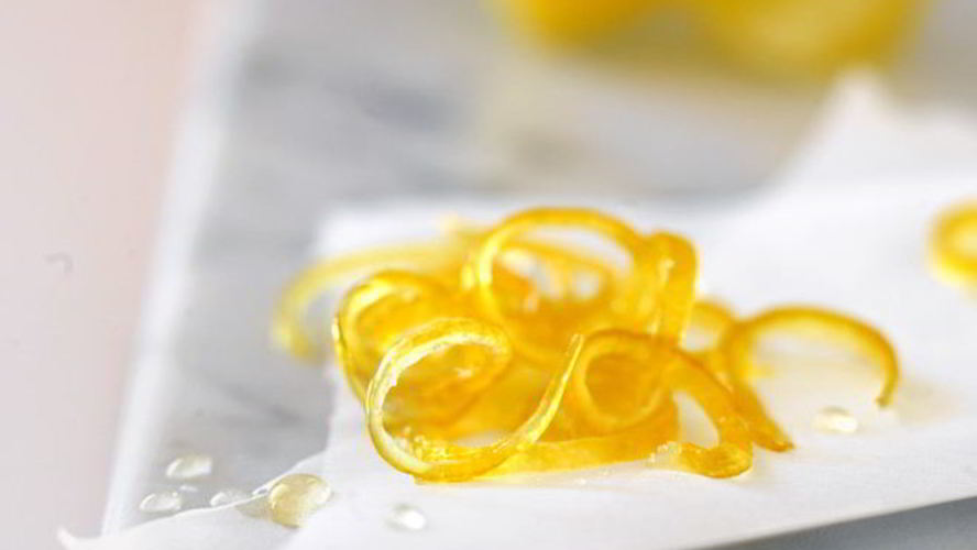 Рецепт цукаты из лимона