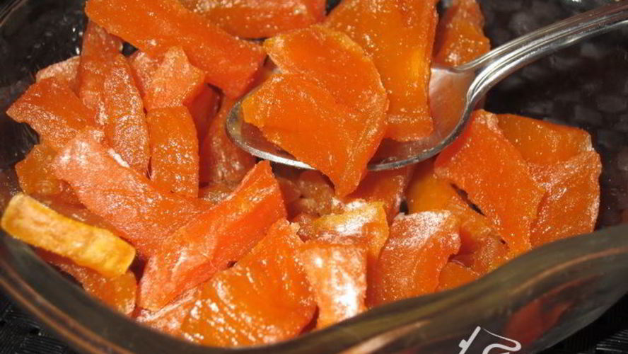 Рецепт цукаты из тыквы