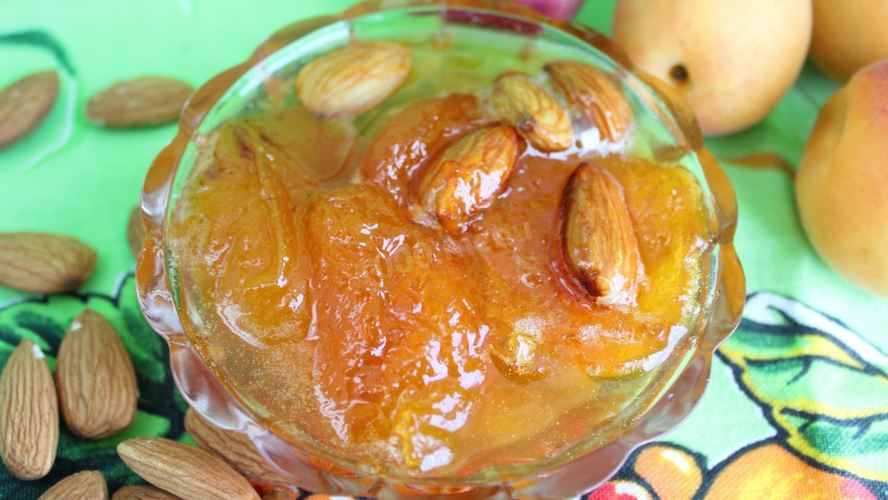 Рецепт варенье из абрикосов без косточек с миндалем