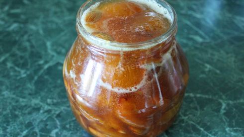 варенье из абрикосов без косточек с миндалем