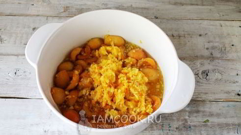 варенье из абрикосов с апельсинами