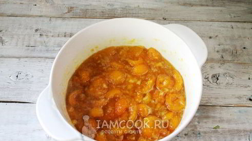 варенье из абрикосов с апельсинами