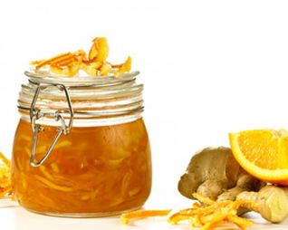 Варенье из апельсиновых корочек с имбирем