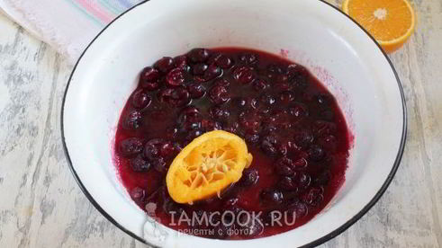 варенье из черешни без косточек с апельсином