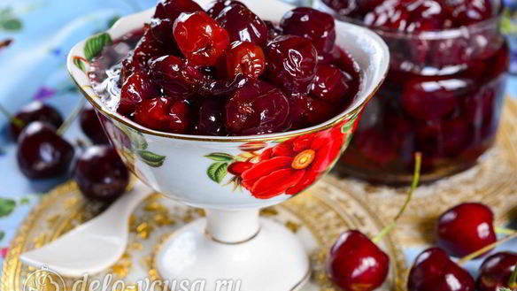 Рецепт Варенье из черешни без косточек