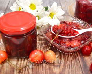 Варенье из черешни и вишни