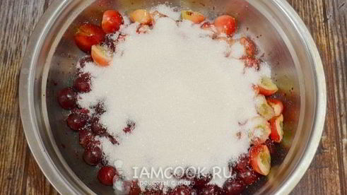 варенье из черешни и вишни