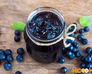 Варенье из черники с лимоном