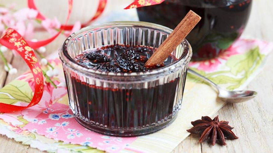 Рецепт варенье из черной шелковицы