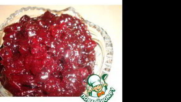 Рецепт Варенье из черноплодной рябины с яблоками