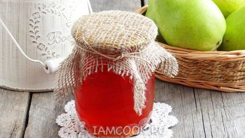 варенье из груши дольками на зиму