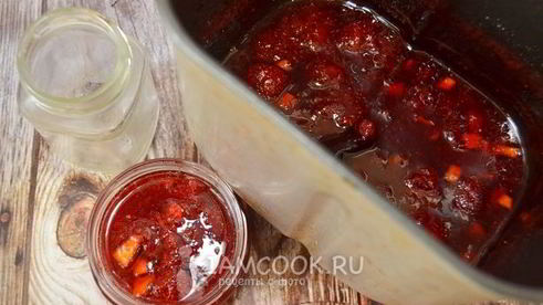 варенье из клубники в хлебопечке