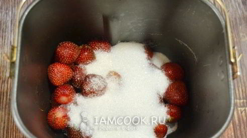 варенье из клубники в хлебопечке