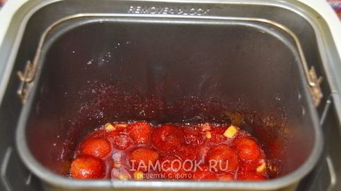варенье из клубники в хлебопечке