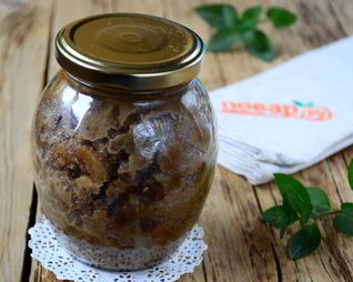 Варенье из кураги с грецким орехом