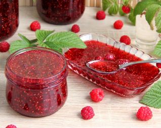Варенье из малины на зиму пятиминутка