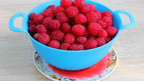 варенье из малины на зиму пятиминутка