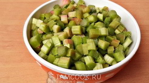 варенье из ревеня с лимоном