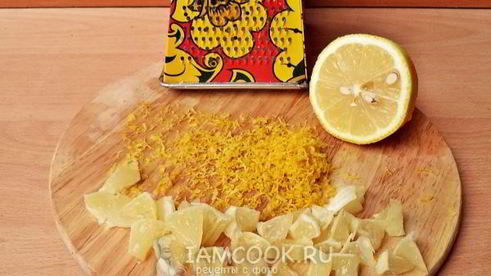 варенье из ревеня с лимоном