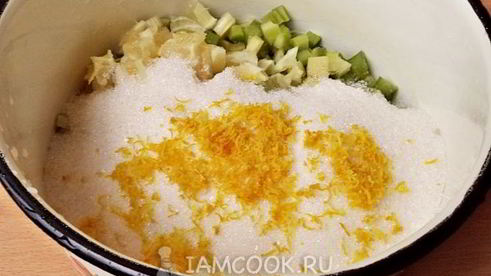 варенье из ревеня с лимоном