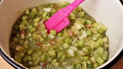 варенье из ревеня с лимоном