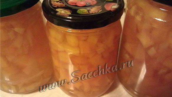 Рецепт Варенье из тыквы по-палестински