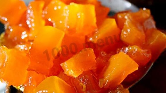 Рецепт Варенье из тыквы с курагой