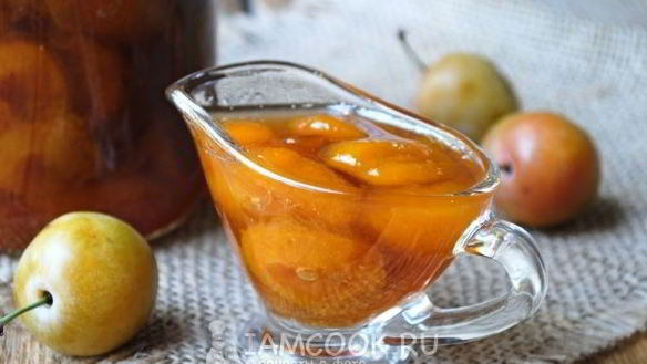 Рецепт Варенье из желтых слив