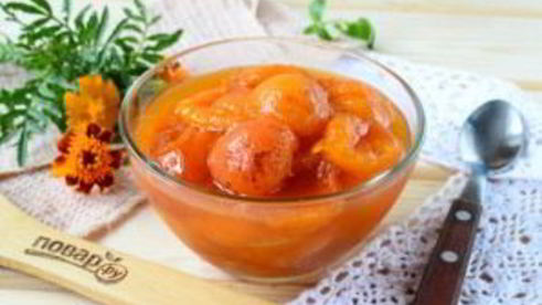 варенье из жерделей дольками