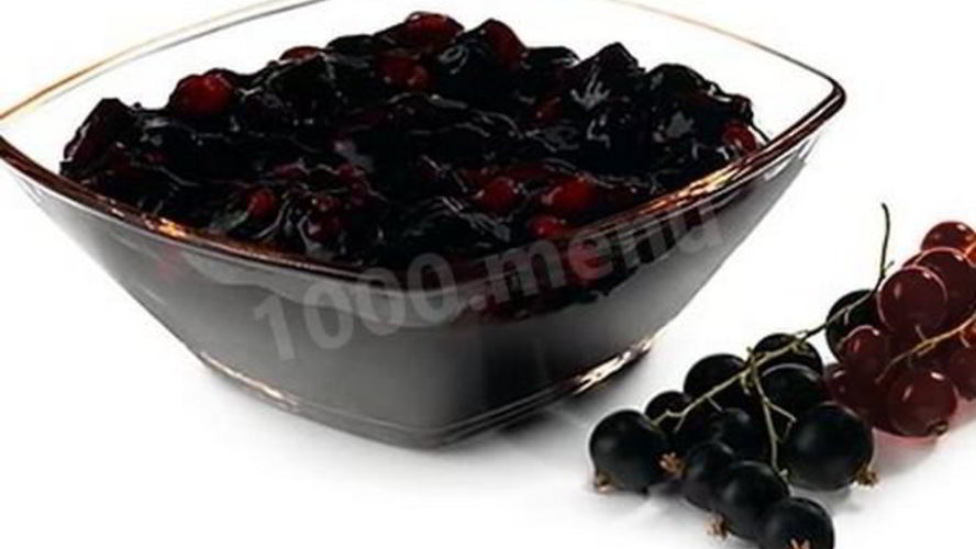 Рецепт варенье пятиминутка из черной смородины