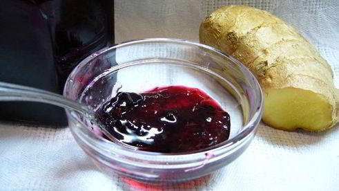 варенье-пятиминутка из смородины с имбирем