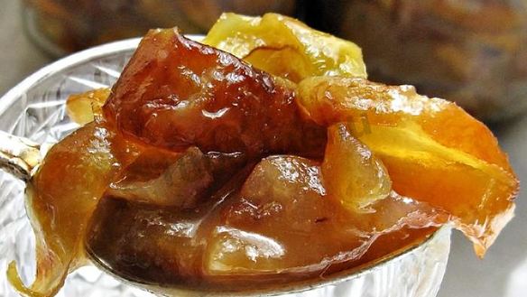 Рецепт Варенье Янтарное из яблок дольками