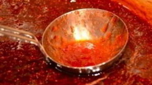 земляничное варенье через мясорубку