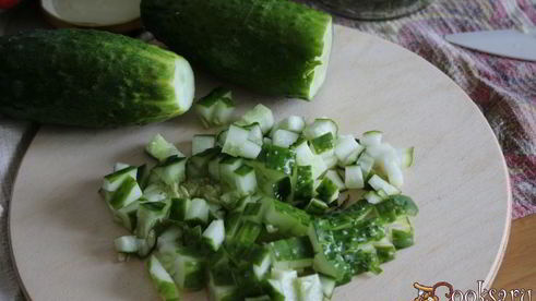 заготовка из огурцов для салатов и первых блюд