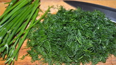 заготовка зелени на зиму