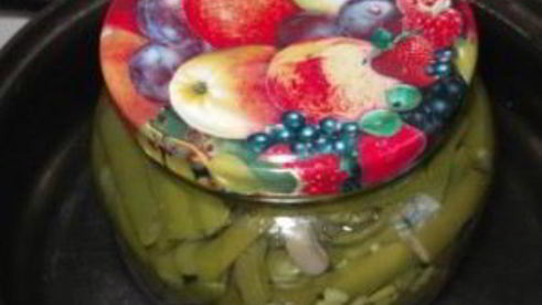 закатка спаржевой фасоли на зиму