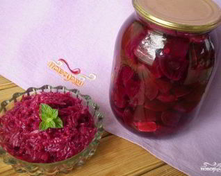 Закатка свеклы на зиму