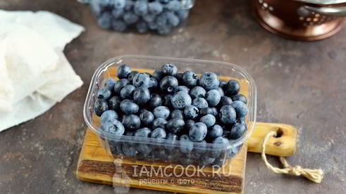 заморозка голубики на зиму