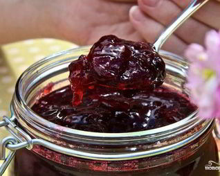 Желе из вишни на зиму с желатином
