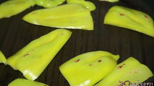 антипасти из баклажана, сладкого перца и помидора