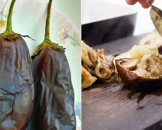 Бабагануш из баклажанов