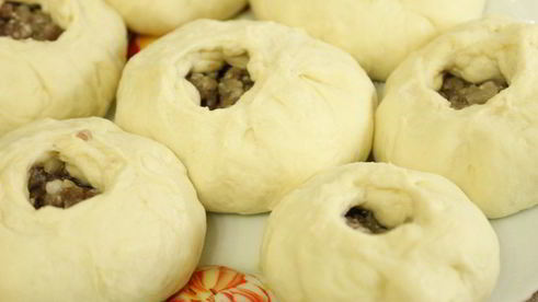 беляши с мясом