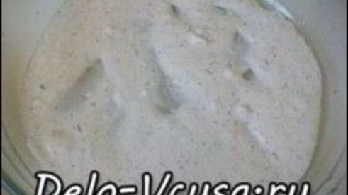 бендерики со сметаной и чесноком запеченные в духовке