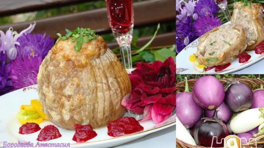 Рецепт бочонки из баклажанов
