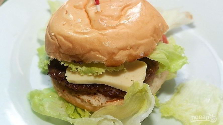 Рецепт бургер