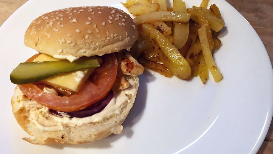 Рецепт домашние бургеры