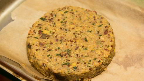 веганский бургер